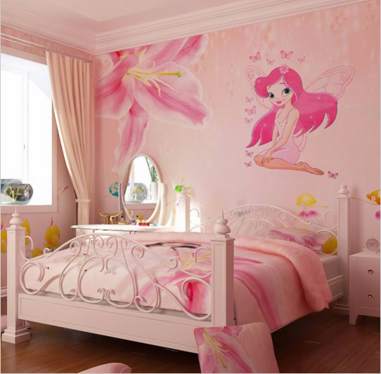 Fairy Princess Butterly Wall Sticker