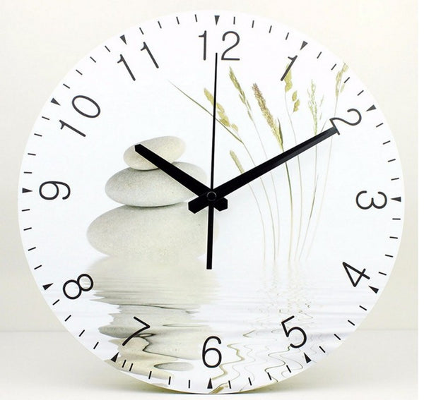 3D Modern Design Silent Living Room Wall Clock