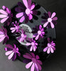 Mirror Effect Flower Wall Art