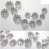 Mirror Effect Flower Wall Art