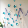 Mirror Effect Flower Wall Art