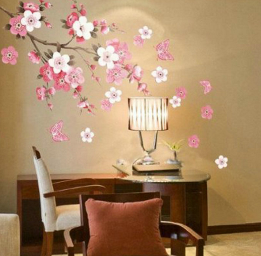 Sakura Flower Bedroom Room Wall Sticker