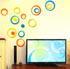 DIY Circles Ring Wall Stickers