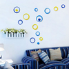 DIY Circles Ring Wall Stickers